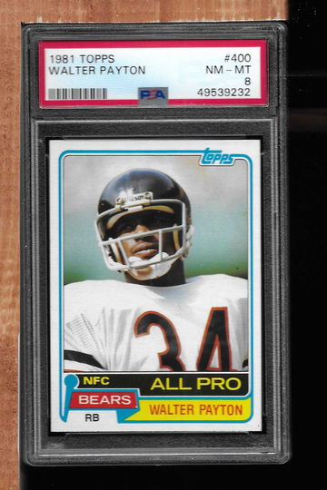 1981 TOPPS WALTER PAYTON