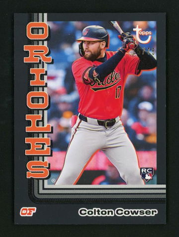 2024 Topps Brooklyn Collection Colton Cowser #25 RC /75