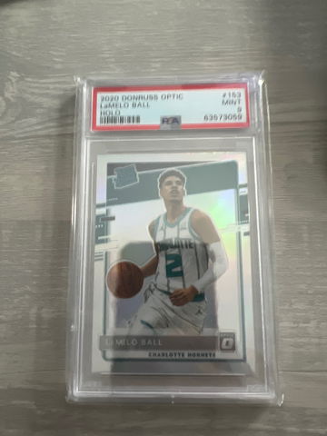 Lamelo ball rated rookie holo psa 9
