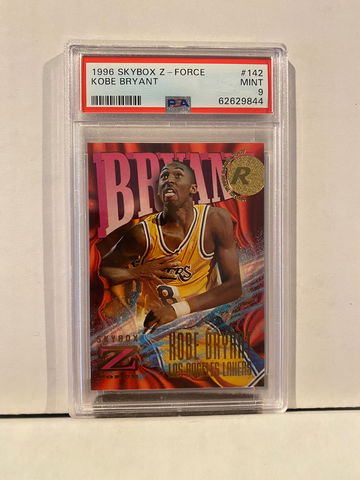 1996 skybox z-force Kobe Bryant PSA 9