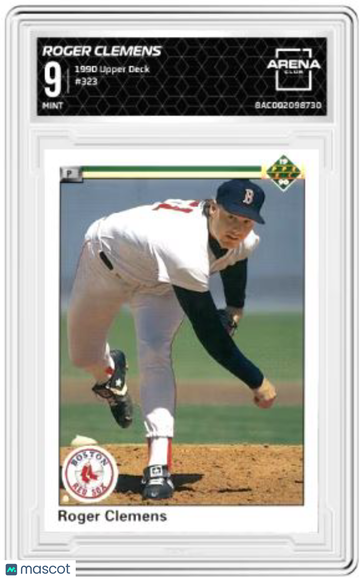 1990 Upper Deck Roger Clemens #323 Arena Club 9