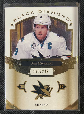2016-17 Upper Deck Black Diamond /249 Joe Pavelski