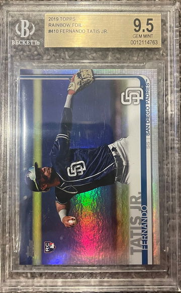 2019 Topps Fernando Tatis Rainbow Foil #410