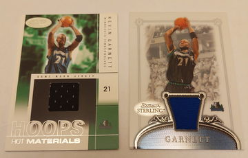 Kevin Garnett (2) game used relic