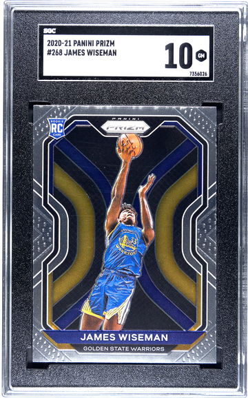 2020 Prizm James Wiseman RC Rookie SGC 10 Gem Mint