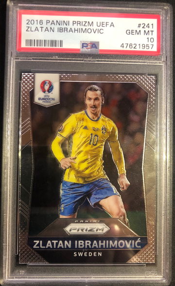 2016 Prizm UEFA Zlatan Ibrahimovic