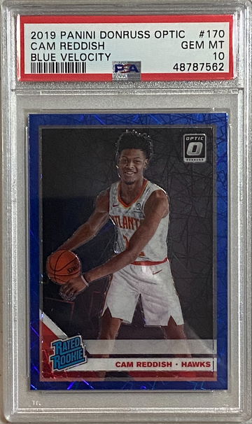 2019 Optic Cam Reddish Blue Velocity PSA 10