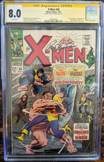 X-Men #38 CGC 8.0 Signature Series