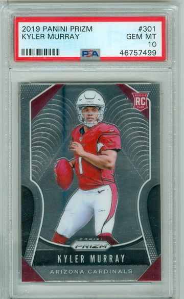 Kyler Murray 2019 Prizm PSA 10 Rookie RC