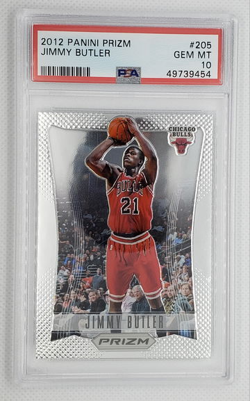 JIMMY BUTLER 2012 Panini Prizm Rookie RC #205 Heat - PSA 10 GEM MINT