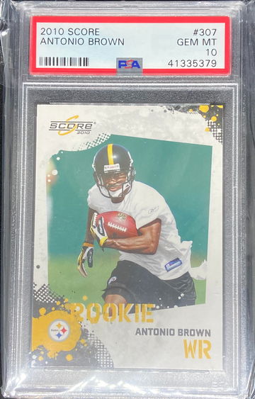2010 Score Antonio Brown PSA 10