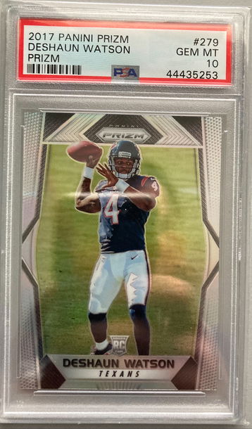 Deshaun Watson 2017 Panini Prizm Silver PSA 10