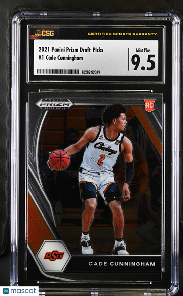 2021 Panini Prizm Draft Picks Cade Cunningham #1 CGC 9.5