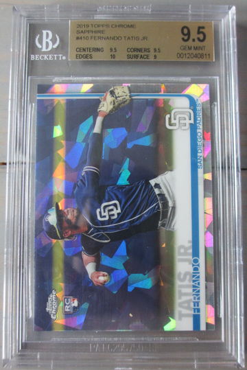 Fernando Tatis Jr. 2019 Topps Chrome Sapphire