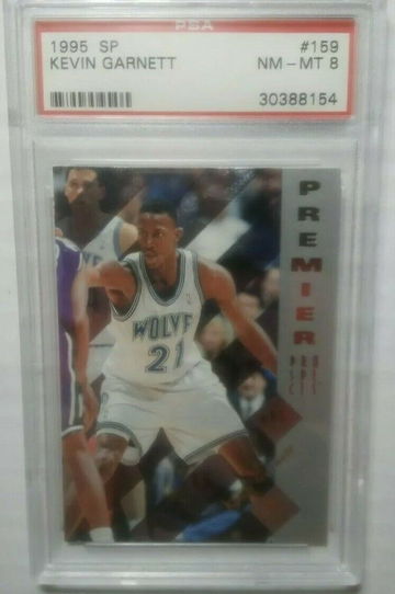 1995 SP Kevin Garnett RC PSA 8 NM-MT
