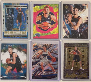 2021-22 Orlando Magic Franz Wagner 6 card rookie lot