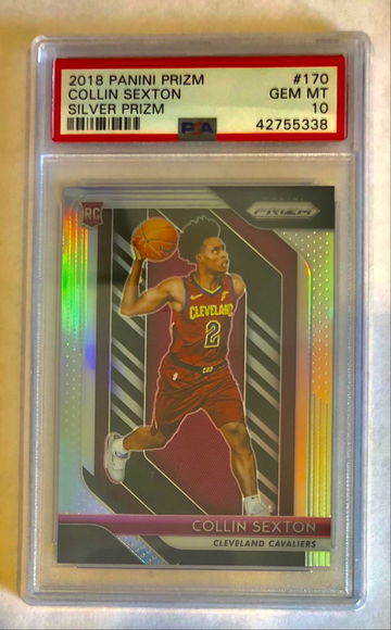 2018 Collin Sexton Silver Prizm #170 PSA 10