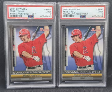 2011 Bowman Mike Trout Bowman's Brightest
