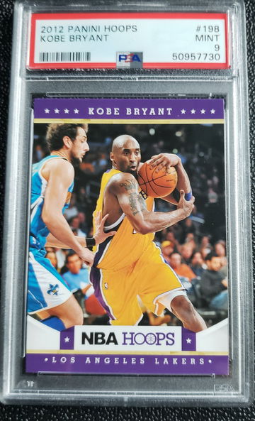 2012 Hoops Kobe Bryant PSA 9 