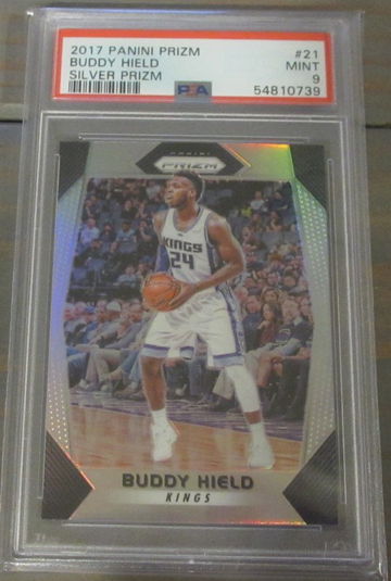 Buddy Hield 2017 Panini Prizm Silver PSA 9