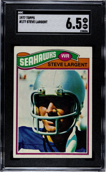 1977 Topps #177 Steve Largent SGC 6.5
