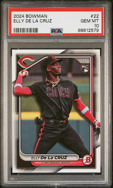 2024 Bowman Elly De La Cruz #22 PSA 10