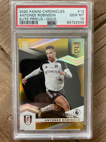 2020 Panini Antonee Robinson Gold Rookie /10 PSA 10