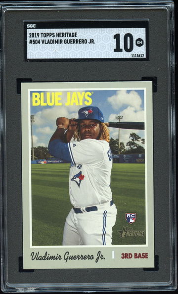 2019 Topps Heritage Vladimir Guerrero Jr