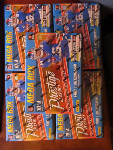 5 x 2021 Panini Prestige Football Mega Boxes - Factory Sealed