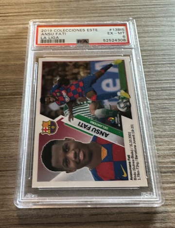 2019-20 Colecciones Este Ansu Fati #13BIS La Liga PSA 6