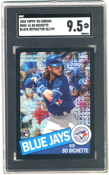 2020 Topps Chrome Black Bo Bichette SGC