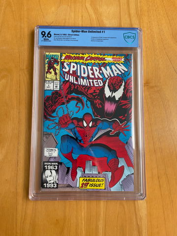 Spider-Man Unlimited #1 CBCS 9.6 White  1st Shriek