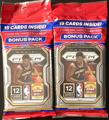 (2) 2020-21 PRIZM BASKETBALL CELLOS
