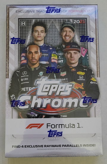 2021 Topps Chrome Formula 1 Lite Box 