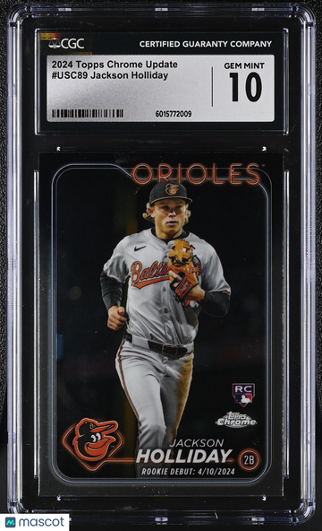 2024 Topps Chrome Update Jackson Holliday #USC89 CGC 10