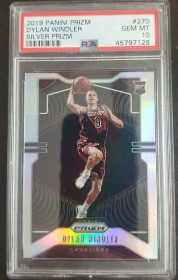 2019 Panini Prizm Dylan Windler Silver PSA 10