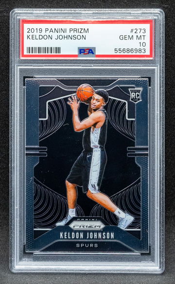 Keldon Johnson 2019-20 Panini Prizm PSA 10