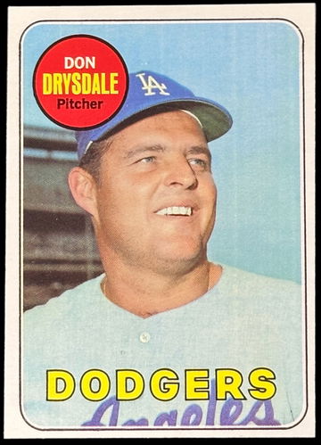 1969 Topps Don Drysdale #400