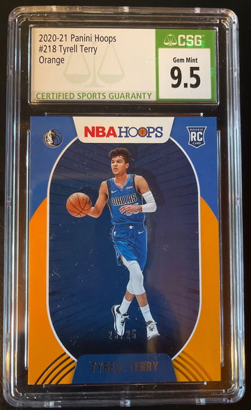 2020-21 Hoops Tyrell Terry Orange 