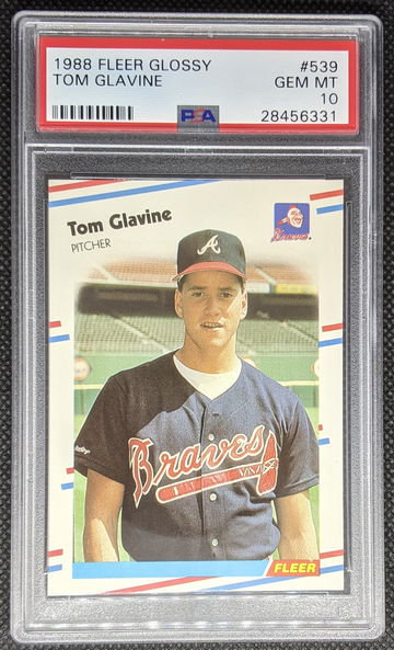1988 Tom Glavine Fleer