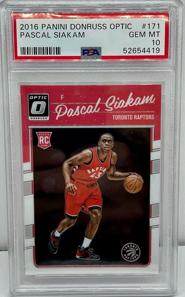 2016 Optic Pascal Siakam PSA 10