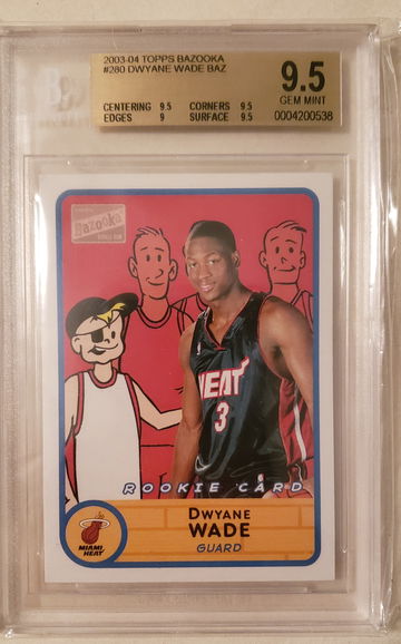 Dwyane Wade Topps Bazooka RC