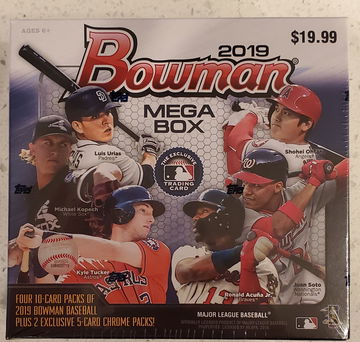 2019 Bowman MEGA Box