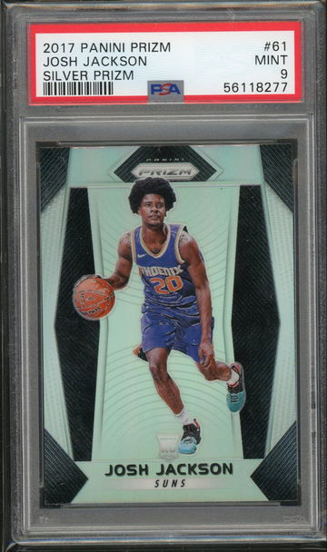 2017 Prizm Silver Josh Jackson PSA 9
