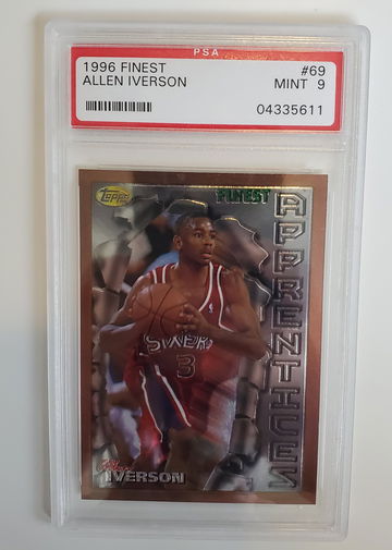 Allen Iverson Finest PSA 9 1996