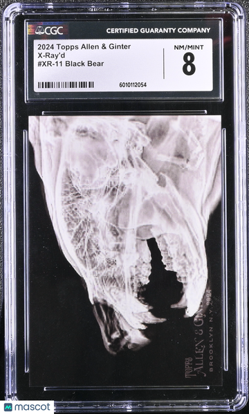 2024 Topps Allen & Ginter Black Bear #XR-11 X-Ray'd CGC 8