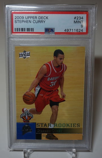 2009 Stephen Curry RC ( PSA 9 )