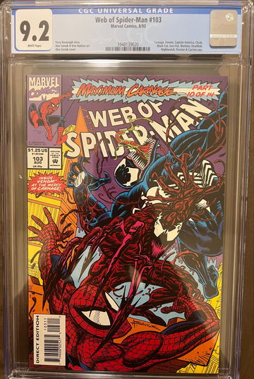 We of Spider-man #103 CGC 9.2