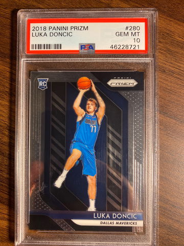 2018 Panini Prizm Luka Doncic Gem Mint 10