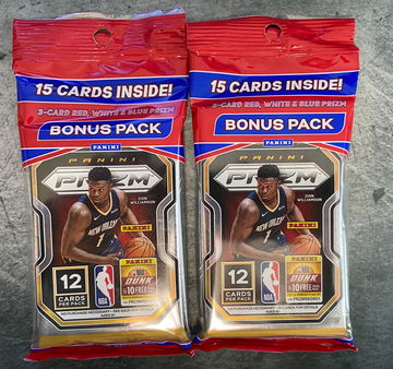 (2) 2020-21 Prizm NBA cellos